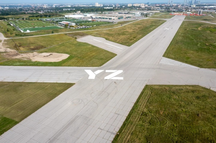 Inside the deserted airport that’s being redeveloped into a $30 billion eco-friendly city.