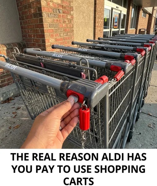 Why Aldi Requires a Quarter for Shopping Carts — And Why It’s Genius