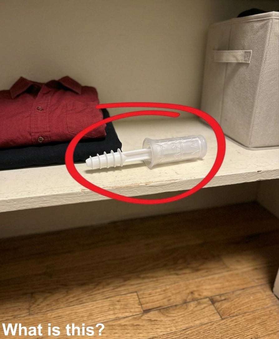 “This Evening, I Opened My Wife’s Wardrobe and Found This Strange Plastic Thing – What It Really Does Might Surprise You”