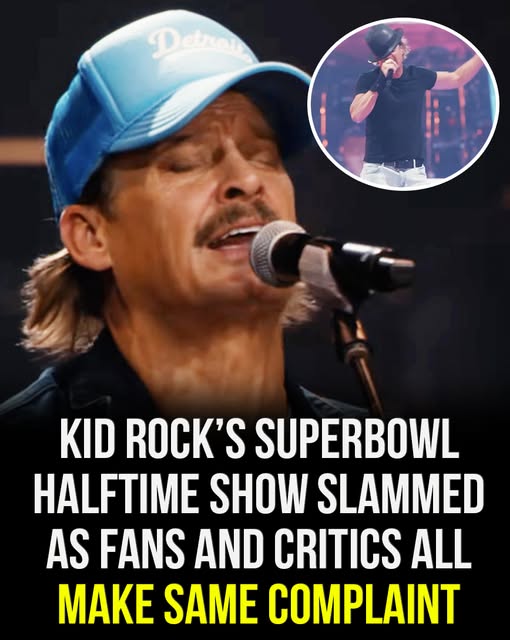 Kid Rock Mocked as Fans All Make the Same Complaint During All-American Halftime Show